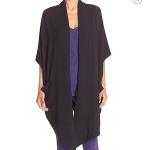 Beyond Yoga Origami Cardigan Black NWT